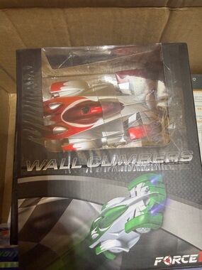 Force1 Red and Silver Wall Climber Decorative RC Car